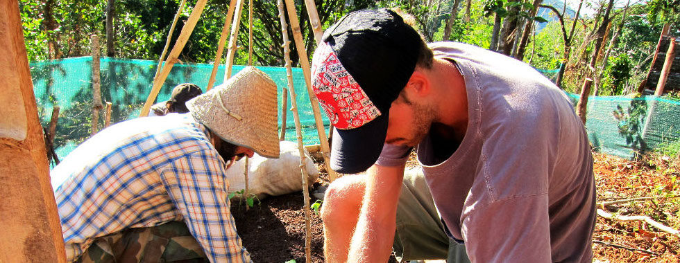 Finca Siempre Verde Mastatal, Rural Tourism, Horseback Riding, Natural building, Tours to La Cangreja, Organic Farm, Volunteers and Spanish School in Puriscal, Costa Rica